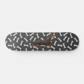 Dachshund wiener persoonlijk skateboard (Horizontaal)