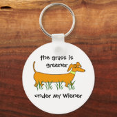 Dachshund Wiener Sleutelhanger (Voorkant)