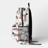 Dachshund Wiener Worst Hond Bedrukte Rugzak (Rechts)