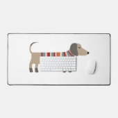 Dachshund Wiener Worst Hond Bureaumat (Keyboard & Muis)