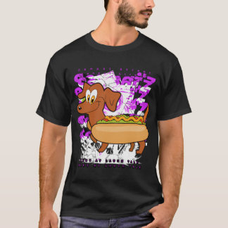 Dachshund Wiener Worst Hondentrui Mannen Vrouw Kin T-shirt