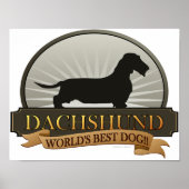 Dachshund [Wire-haire] Poster (Voorkant)
