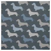 Dachshund - Wire Haire Stof (Swatch)