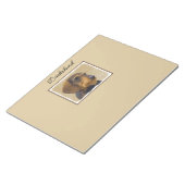 Dachshund (Wirehaire) schilderende oorspronkelijke Notitieblok (Schuin)