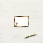 Dachshund Witch Post-it® Notes (Op bureau)