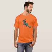 Dachshund Witch T-shirt (Voorkant volledig)