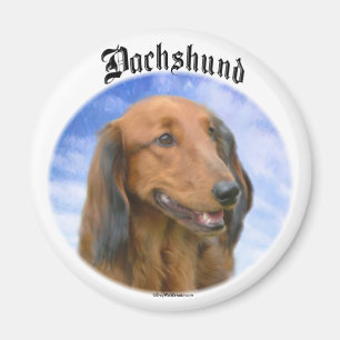 Dachshund Wolken Magneet