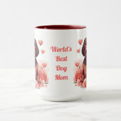 Dachshund World's beste hond mama Mok (Midden)