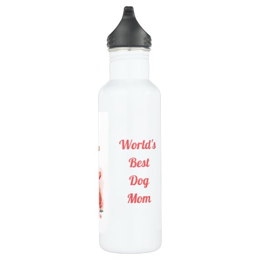 Dachshund World's beste hond mama Waterfles (Rechts)