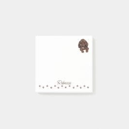 Dachshund Worst Hond gepersonaliseerde notities Post-it® Notes