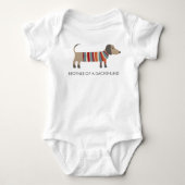 Dachshund worsthond romper (Voorkant)