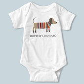 Dachshund worsthond romper