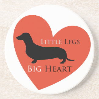 Dachshund Zandsteen Onderzetter