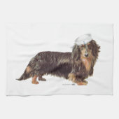Dachshund Zeiler Theedoek (Horizontaal)