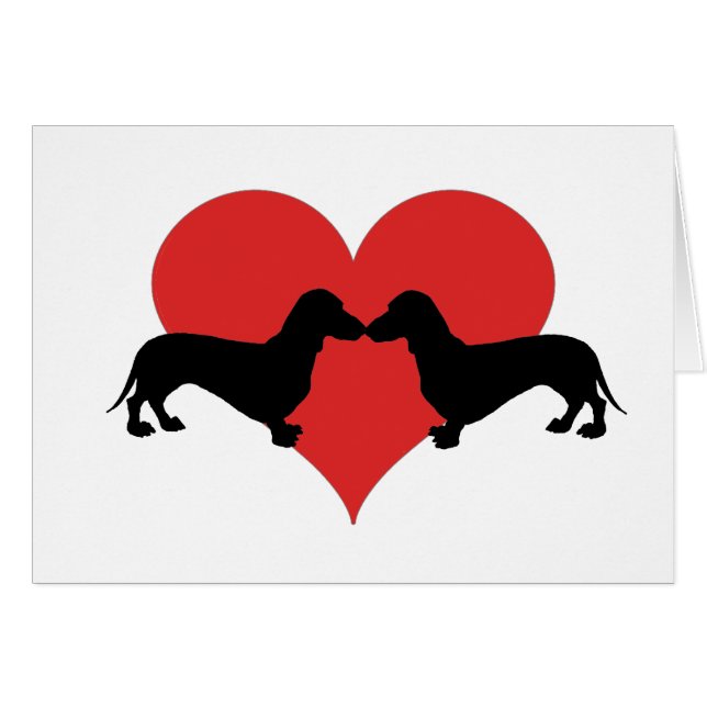 Dachshundlove (Voorkant Horizontaal)