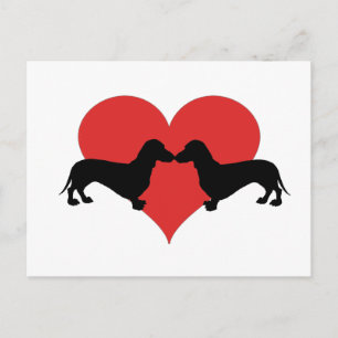 Dachshundlove Briefkaart
