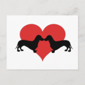 Dachshundlove Briefkaart (Voorkant)