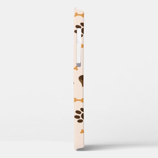 Dachshundpatroon:  printontwerp Case-Mate iPhone case (Achterkant / Links)