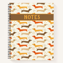 Dachshunds and Polka Dots Notitieboek