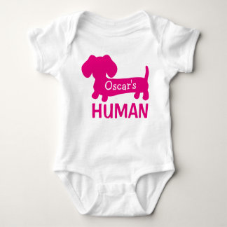 Dachshund's beste gepersonaliseerde mens romper