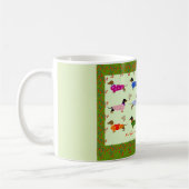Dachshunds Christmas mug Koffiemok (Links)