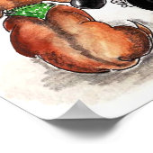 dachshunds die kijken... poster (Hoek)