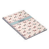 Dachshunds en harten notitieboek (Rechterzijde)