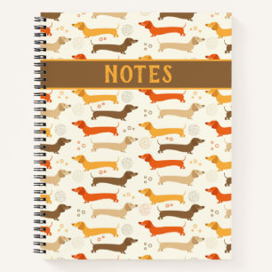 Dachshunds en Stippen Notitieboek