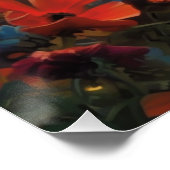 Dachshund's Garden Delight Perfect Poster (Hoek)