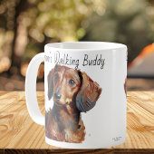 Dachshunds/ Grams wandelpartner Modern Koffiemok