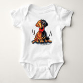 Dachshunds have Heart Romper (Voorkant)