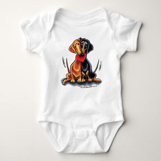 Dachshunds have Heart Romper (Voorkant)