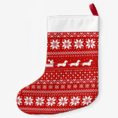 Dachshunds Holiday Pattern Wiener Dogs Cute Xmas Kleine Kerstsok (Achterkant)