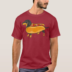 Dachshund's Hot Weiner Dog T-shirt