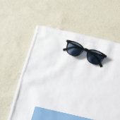 Dachshunds in a Hippie Car Strandlaken (In situ)