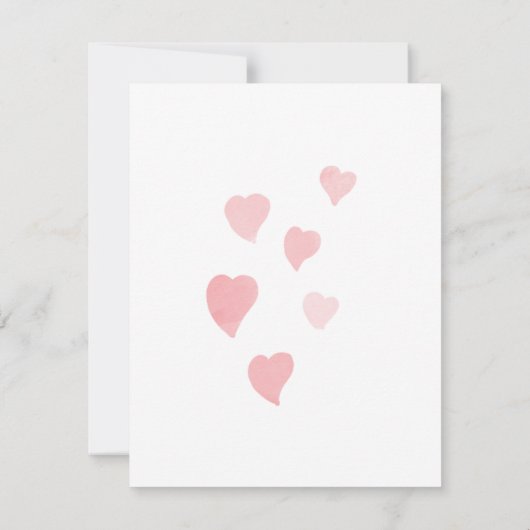 Dachshunds in liefde, behalve de datumkaart (jonge save the date (Achterkant)