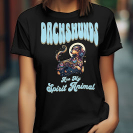 Dachshunds is mijn dierlijk t-shirt