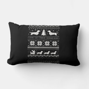 Dachshunds Kerstmis Kussen