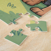 Dachshunds Kleine Hond, Grote Attitude Legpuzzel (Zijkant)