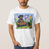 Dachshunds Love to Play T Shirt (Voorkant)