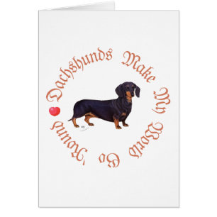 Dachshunds maken mijn wereld