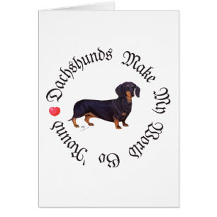 Dachshunds maken mijn wereld