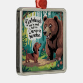 Dachshunds May Be Small Metalen Ornament (Rechts)