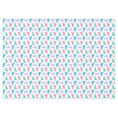 Dachshunds met kleverige pasta tafelkleed (Voorkant (Horizontaal))