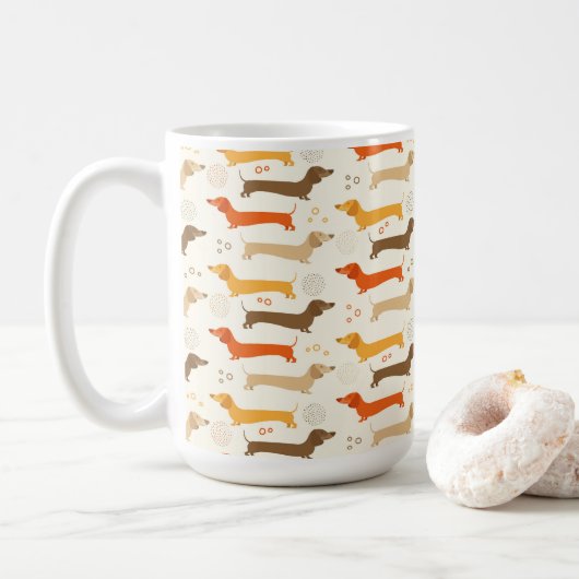 Dachshunds mok (Met donut)