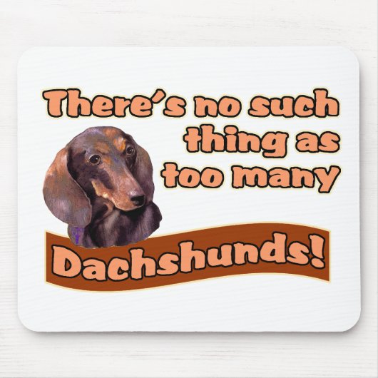 DACHSHUNDS MUISMAT (Voorkant)
