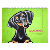 Dachshunds Off-Leash Art™ Vol 1 Kalender (Hoes)