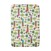 Dachshunds on a Walk in Park Badmat (Voorkant Verticaal)