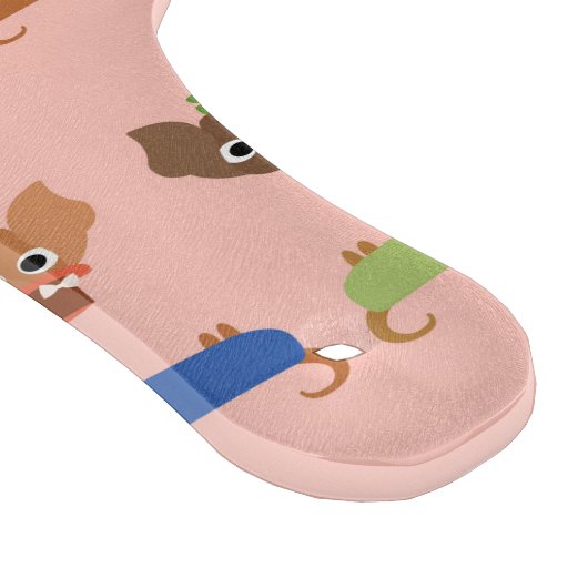 Dachshunds on Pink Snijplank (Hoek)