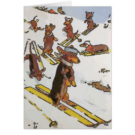 Dachshunds on the Slopes, voeg tekst toe